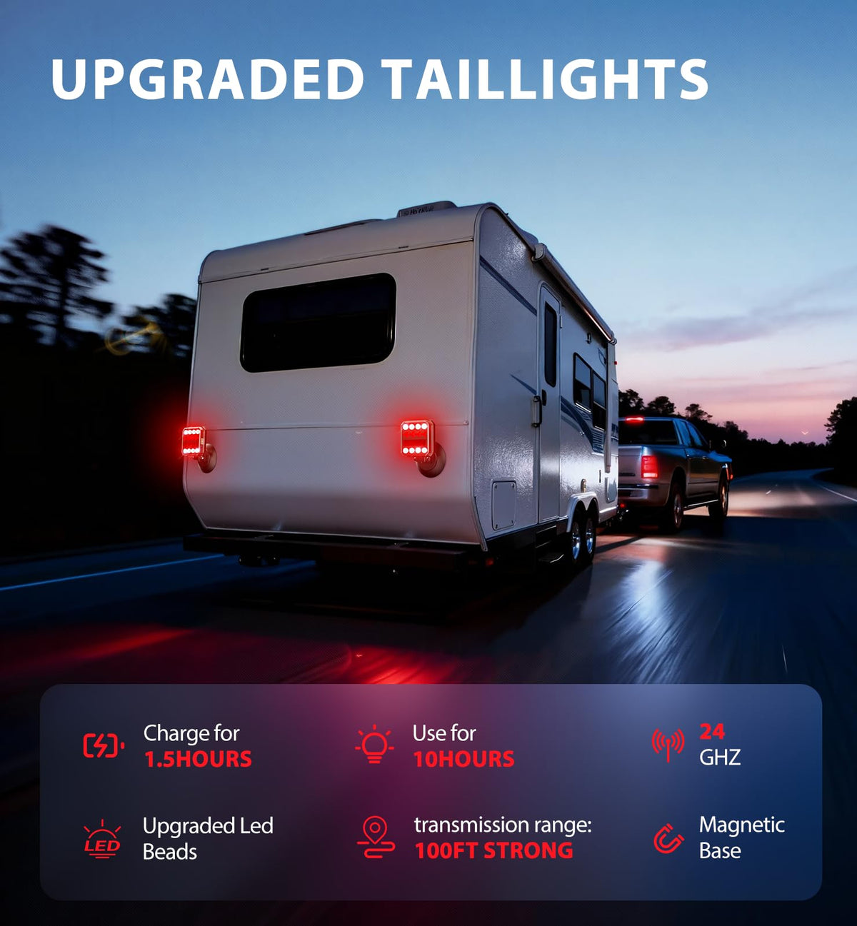 SURPUTS LED array close-up highlighting bright light output