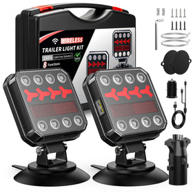 SURPUTS front kit view showing full light set and quick benefits