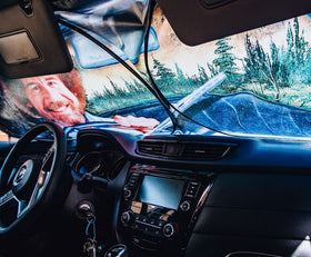 Surreal Entertainment Bob Ross bubble material texture demonstrating insulation benefit