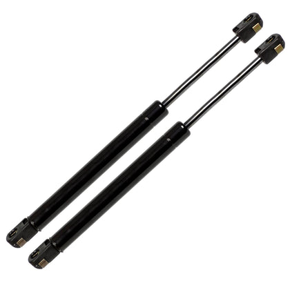 Suspa gas prop pair front view showing both supports and balanced design benefit