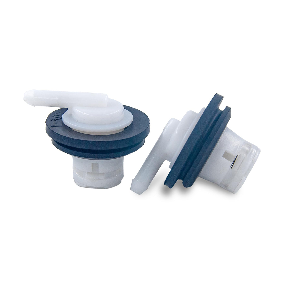 Suspenix front packaging showing two vent valves and grommets, durable replacement