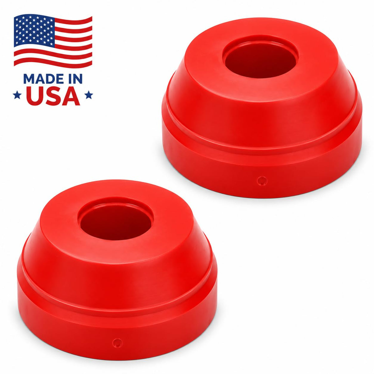 suspension dudes close-up of rubber-to-metal bushing detail highlighting durable construction