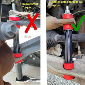 suspension dudes bracket detail with corrosion-resistant finish for long life