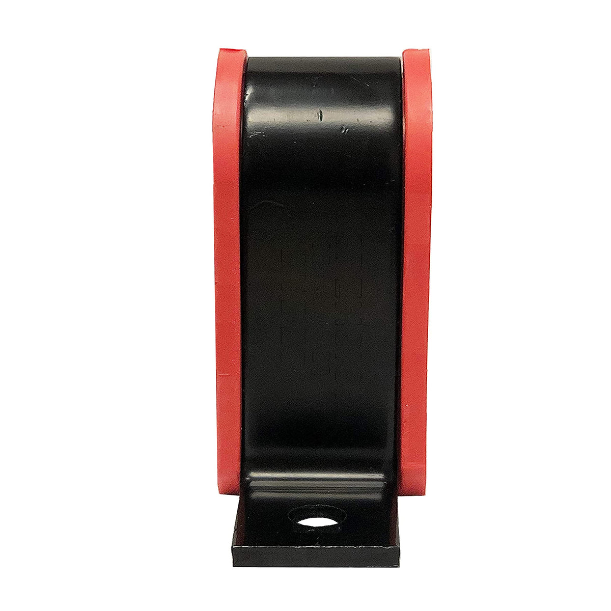 Suspension Dudes CODE RED bushing texture close-up highlighting USA-made elastomer resilience