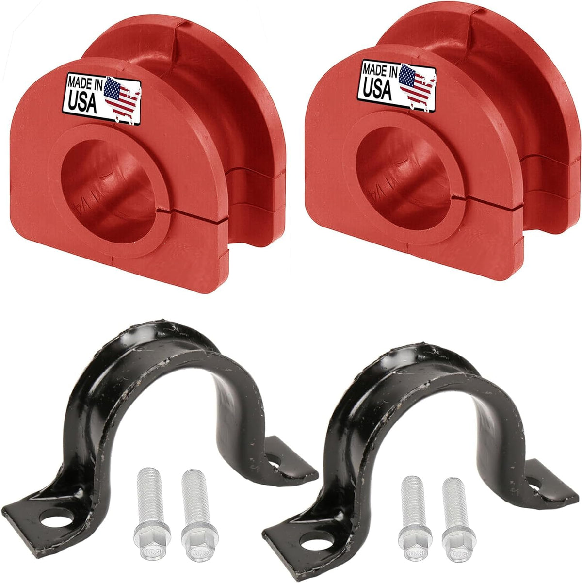 Suspension Dudes front bracket and bushing kit showing fitment and durability benefit