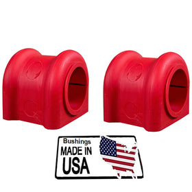 Suspension Dudes packaging showing CODE RED bushings and hardware, durable made-in-USA quality