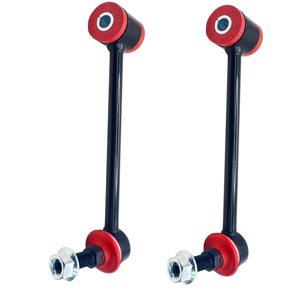 Suspension Dudes kit packaging showing complete front link kit benefit durability