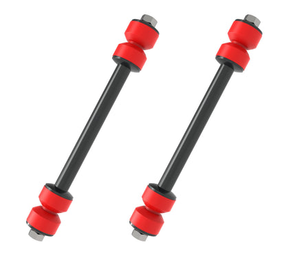 Suspension Dudes packaging showing front sway bar links and included parts for easy identification
