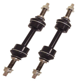 suspension dudes front sway bar links pair front view showing fit and finish benefits