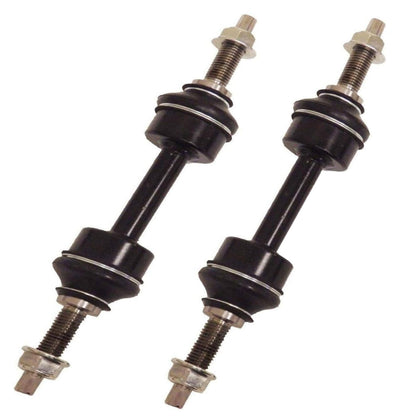 suspension dudes front sway bar links pair front view showing fit and finish benefits