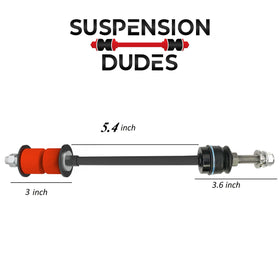 suspension dudes bushing close-up showing USA-made material and quiet operation