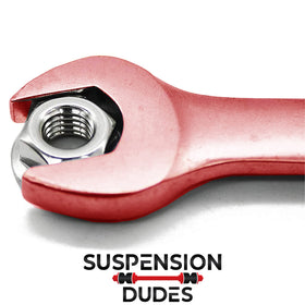 Suspension Dudes in-truck driving scene illustrating improved steering confidence
