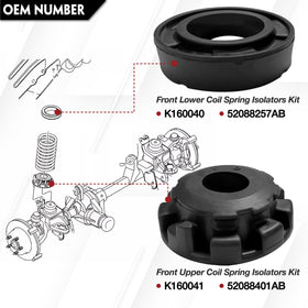 SUSUPACI front spring installation view improving ride comfort during fitment