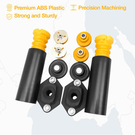 SUSUPACI mounted on BMW rear strut displaying fit and restored support