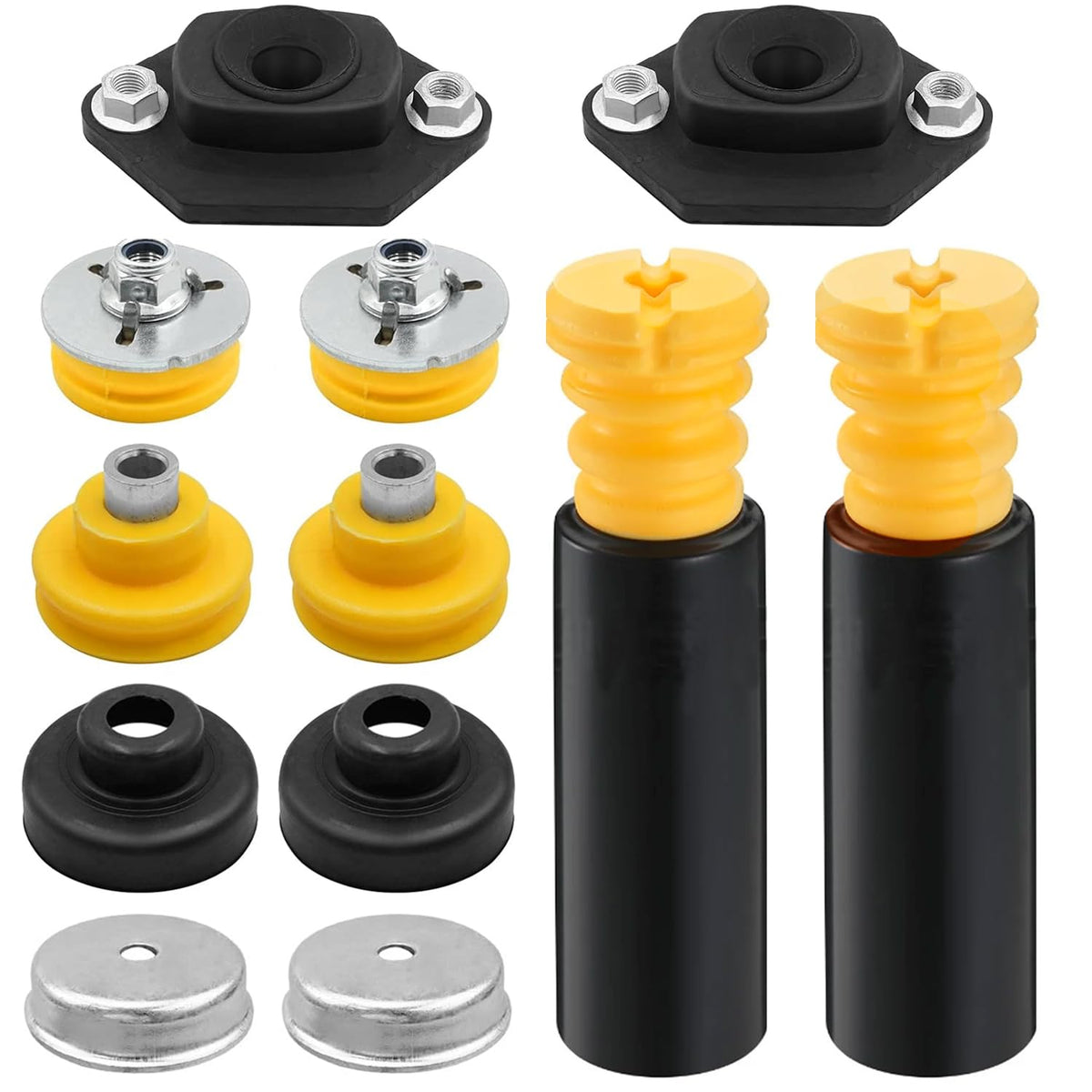 SUSUPACI front packaging showing full rear mount kit and fitment clarity