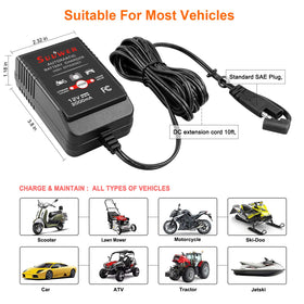 Suuwer O-ring terminals detail enabling permanent or semi-permanent battery connection