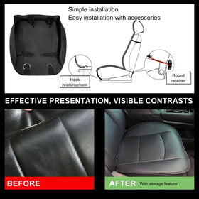 Suvnie front pocket detail displaying secure storage for phone and keys