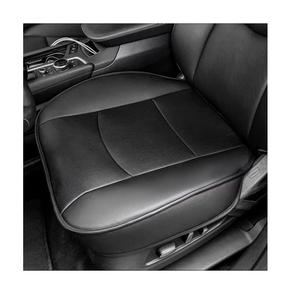Suvnie front-installed seat cover showing clean protection and easy upgrade