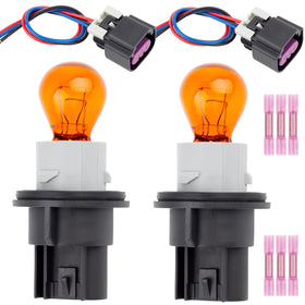 Svicari front package showing two sockets and included bulbs, clear replacement benefit