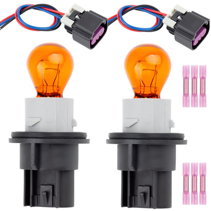 Svicari front package showing two sockets and included bulbs, clear replacement benefit