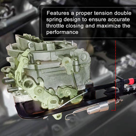 svteli bracket mounted on a GM 700R4 transmission demonstrating correct TV cable routing