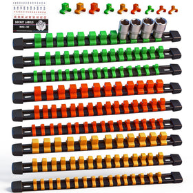 SWANLAKE GARDEN TOOLS front packaging showing three color-coded socket rails for quick identification