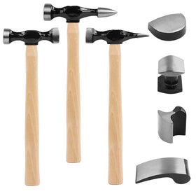 SWANLAKE front view of 7-piece kit showing all tools for quick selection benefit