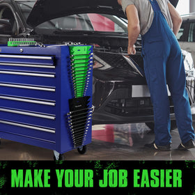 SWANLAKE lifestyle garage scene with trays in a toolbox improving workflow
