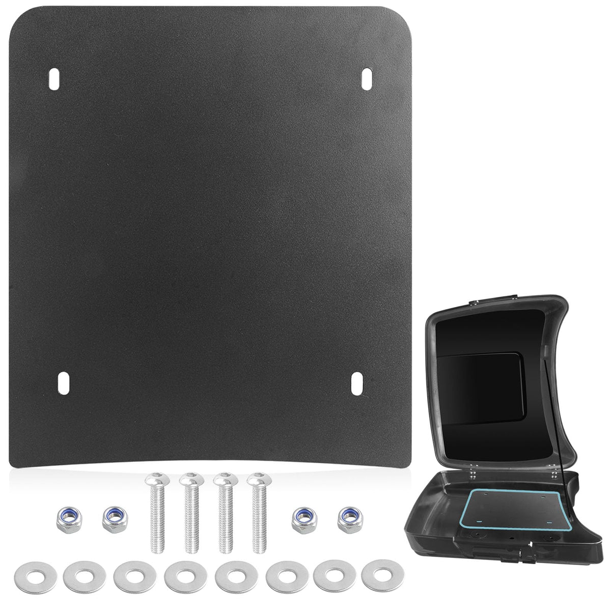 SWESGI front view of base plate showing fit and improved stability