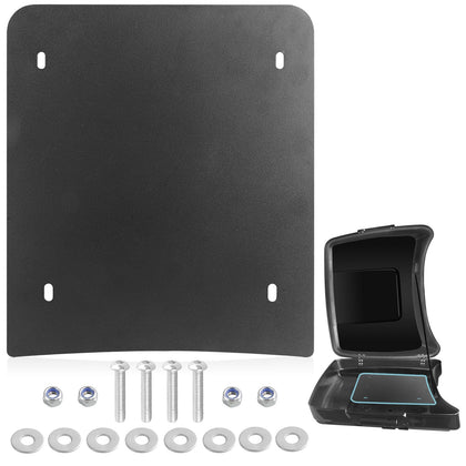 SWESGI front view of base plate showing fit and improved stability
