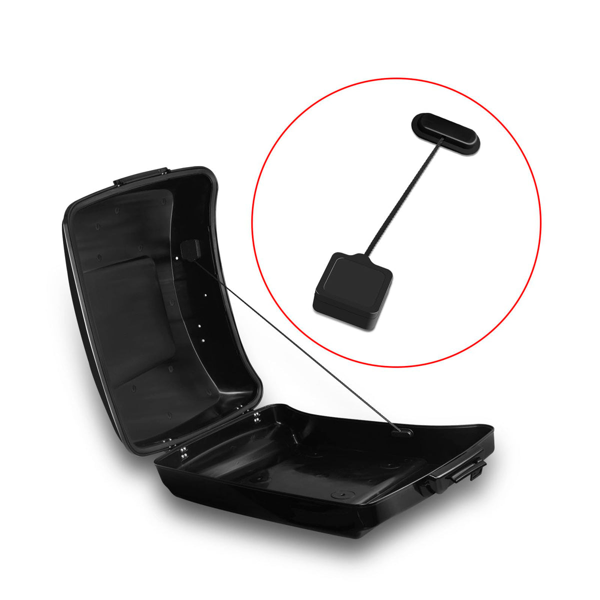 SWESGI side profile scale comparison showing compact, low-weight design