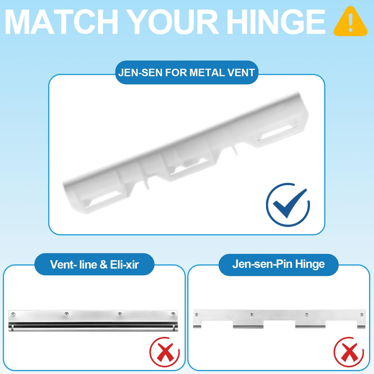 Swess hinge and metal bracket detail showing rust-resistant hardware for durable operation