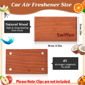 Swiffen close-up of cherry wood grain infused with oils highlighting natural texture and gradual diffusion