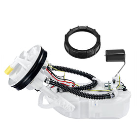 Swift-Run front view of fuel pump module assembly showing fitment and reliable replacement benefit