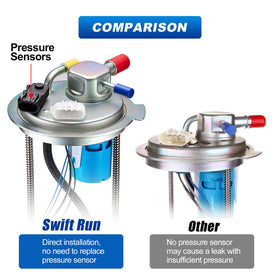 Swift-Run module installed in a fuel tank to demonstrate direct replacement