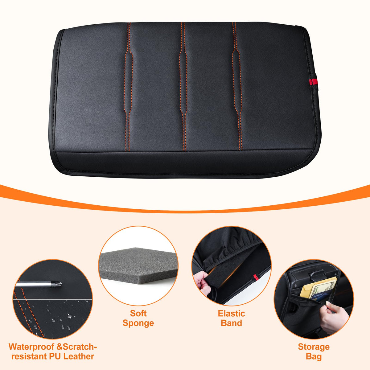 SwiftGaze built-in pocket detail holding phone and keys for organization