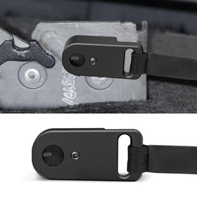 SwiftGaze latch fitting both square and round pins for wide Ford compatibility