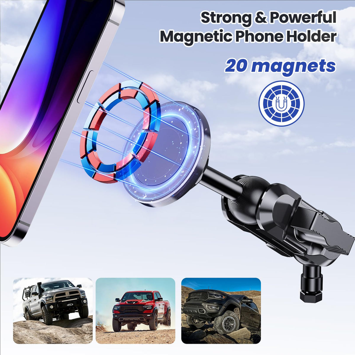 SwiftGaze mounted to OEM screw hole demonstrating drill-free install