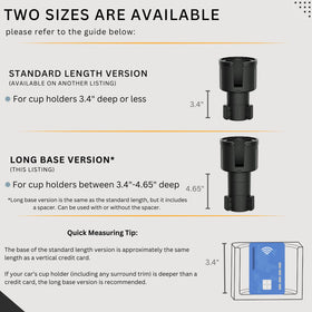 Swigzy long base side profile illustrating extended reach and stability