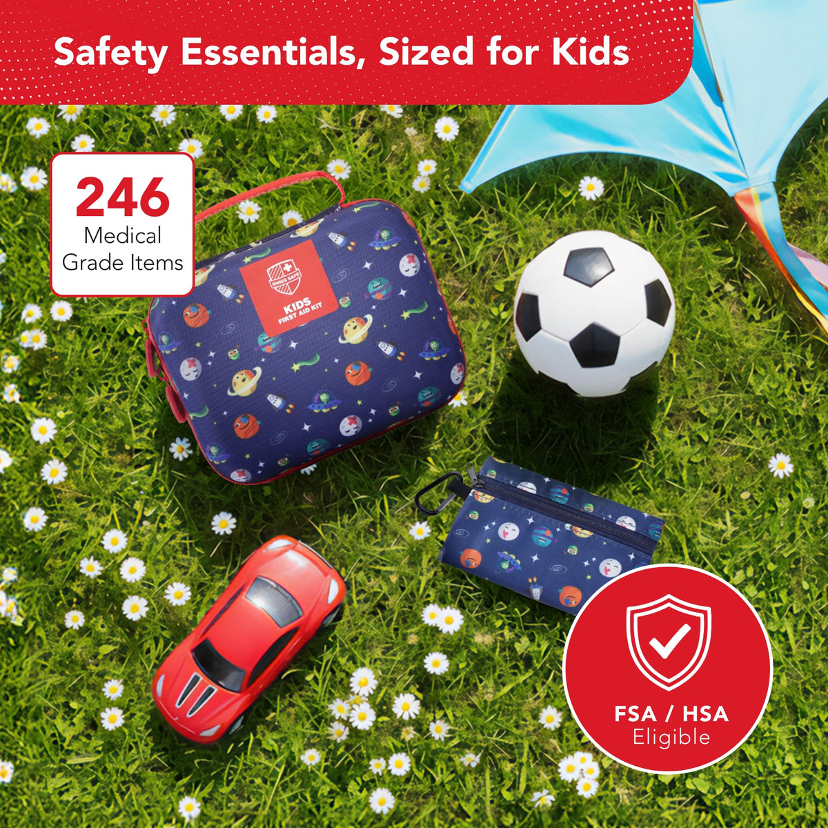 Swiss Safe detachable mini bag removed for travel convenience and fast access