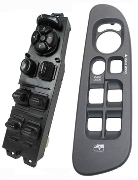 SWITCHDOCTOR front bezel and switch showing factory-fit and restored appearance