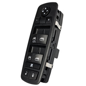 SWITCHDOCTOR master switch front view showing buttons and green light for easy identification