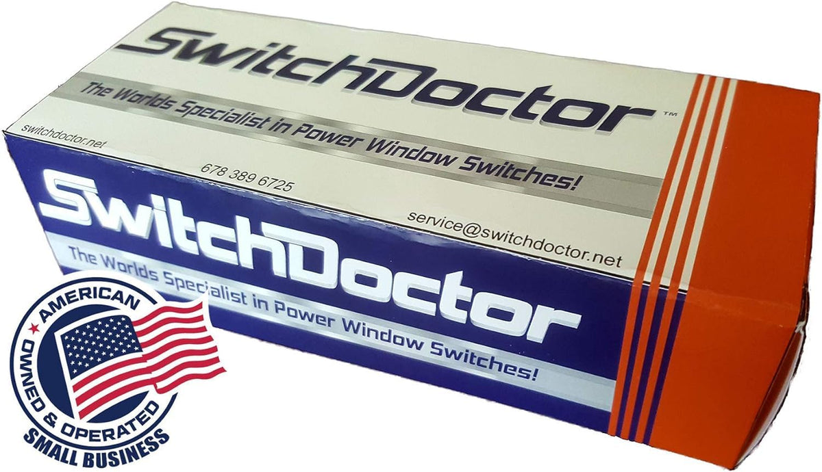 SWITCHDOCTOR master switch installed in vehicle door demonstrating restored window control