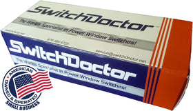 SWITCHDOCTOR master switch installed in vehicle door demonstrating restored window control