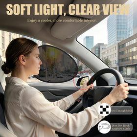 SWLOR installed on driver window reducing glare benefit