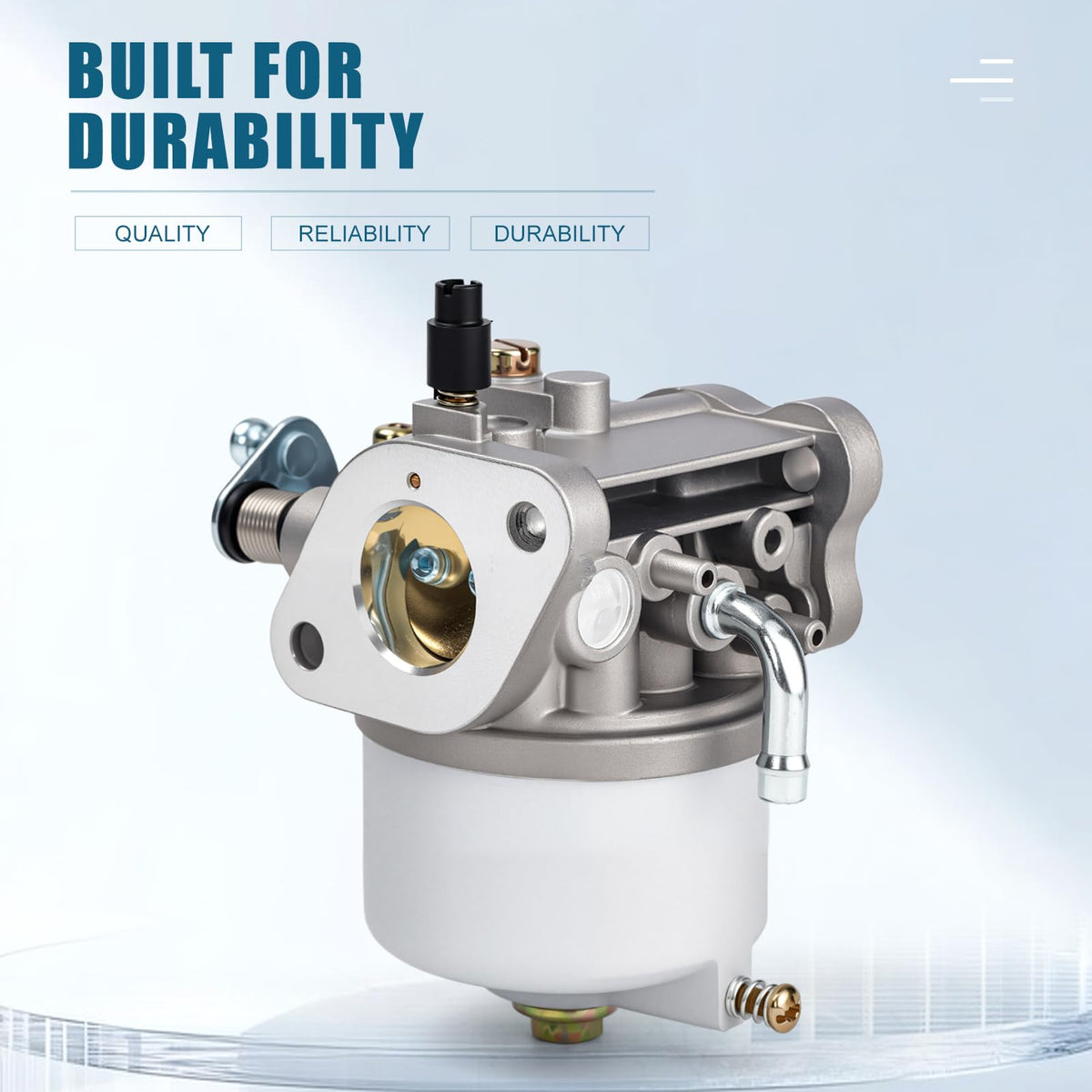 sworwin carburetor installed on EZ-GO 295cc Robin engine showing compatibility