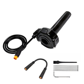 SWRXEarn front throttle view showing compact design and easy mount benefit