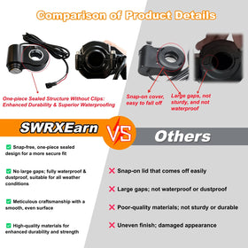 SWRXEarn optional ignition switch mounted on grip for quick power control