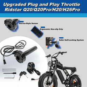 SWRXEarn Surron throttle on bike in rain, weather-resistant performance demonstrated