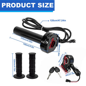 SWRXEarn Surron plug and 1.2m cable shown, enables plug-and-play installation